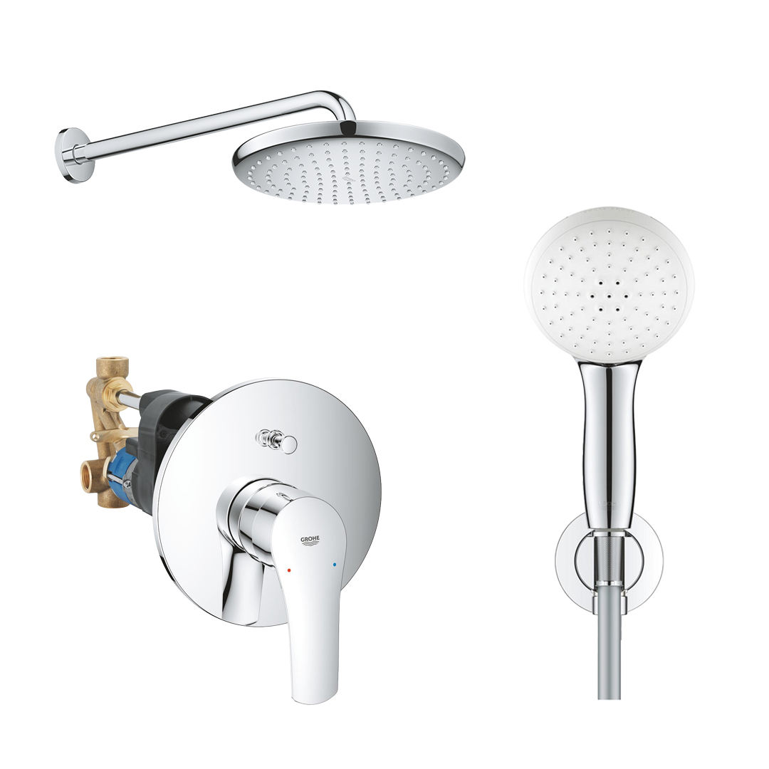 Shower set for installation 3in1 GROHE Eurosmart, Tempesta 250, Tempesta 110 – Grohe 11.1.135.0005